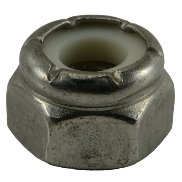 Nylon Insert Lock Nut, 1/4"-20, 18-8 Stainless Steel, Not Graded, 100 PK, Midwest Fastener, Mfr#: 05289