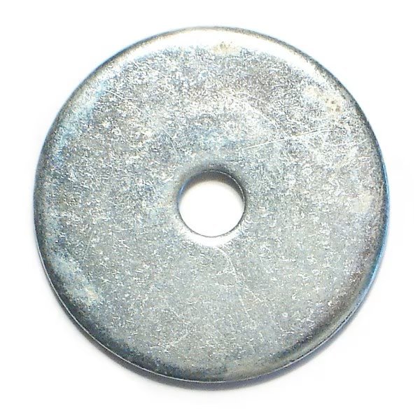 Fender Washer, Fits Bolt Size #10 , Steel Zinc Plated Finish, 2450 PK, Midwest Fastener, Mfr#: 07647