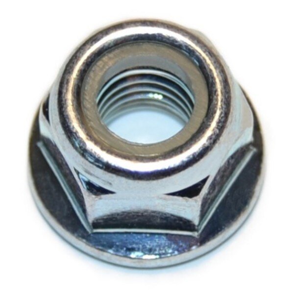 Nylon Insert Lock Nut, M8-1.25, Steel, Class 8, Zinc Plated, 12 PK, Midwest Fastener, Mfr#: 31643