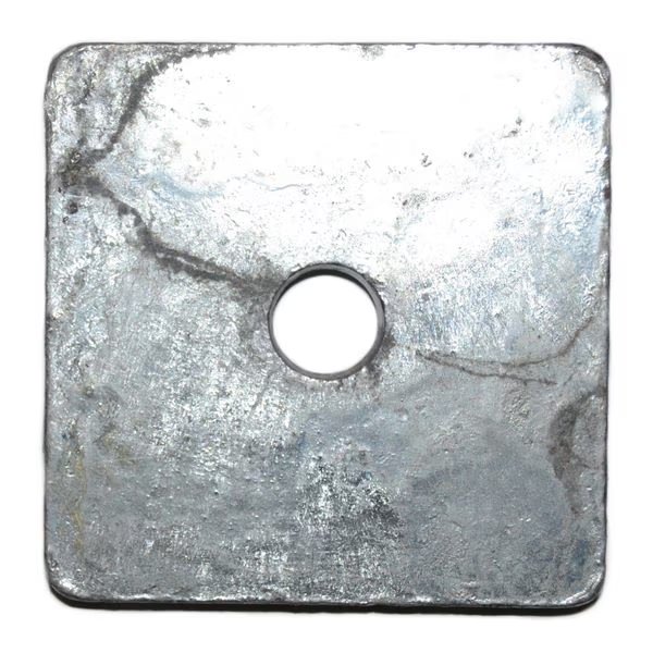 Square Washer, Fits Bolt Size 1/4 in Steel, Galvanized Finish, 60 PK, Midwest Fastener, Mfr#: 51645
