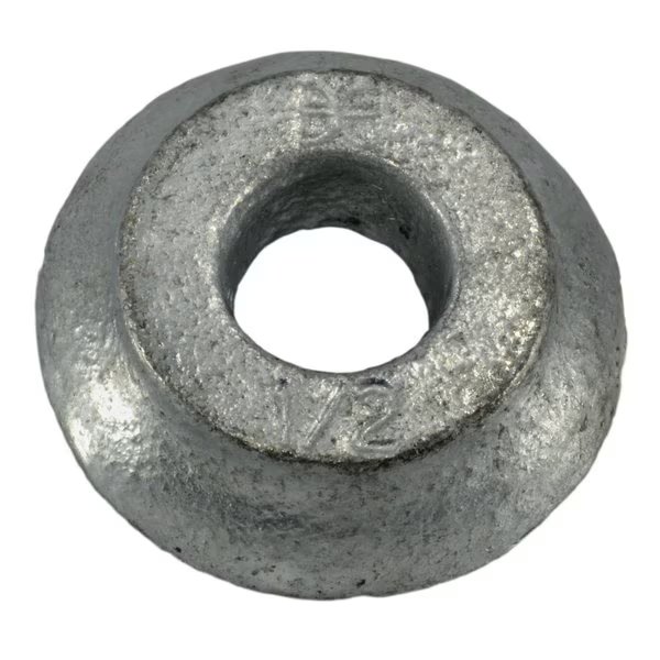 Countersunk Washer, Fits Bolt Size 1/2" Steel, Hot Dipped Galvanized Finish, 15 PK, Midwest Fastener, Mfr#: 53280