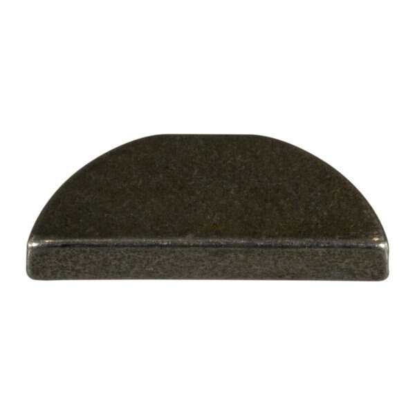 Woodruff Key, 1/8 x 3/4 in Key Size, 7 SAE Number, Steel Zinc, 16 PK, Midwest Fastener, Mfr#: 60925