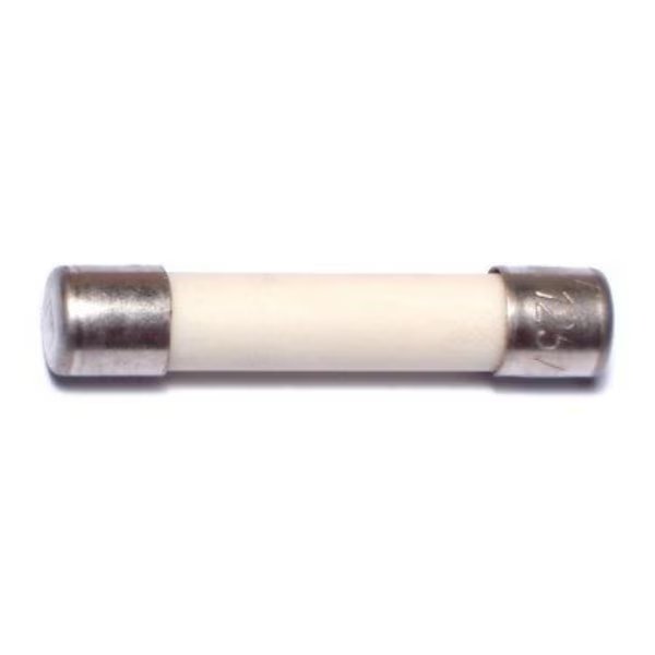Ceramic Fuse, ABC Series, Fast-Acting, 30A, 250V AC, 5 PK, Midwest Fastener, Mfr#: 67215