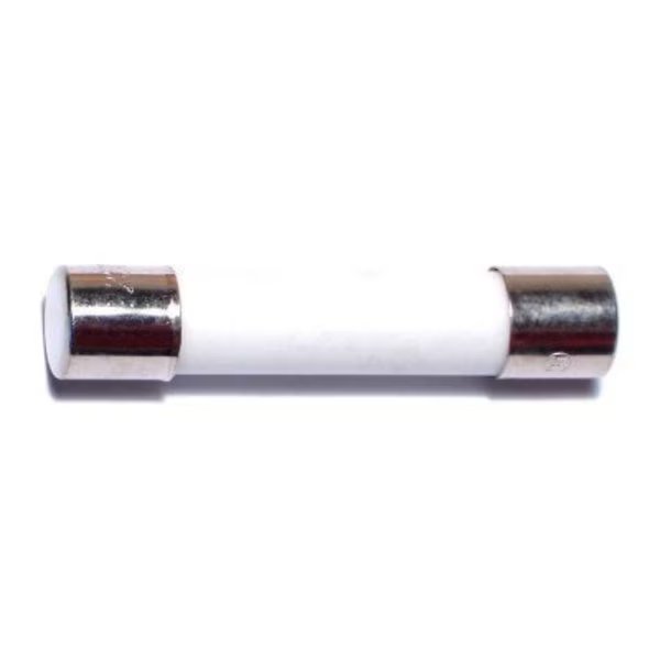 Ceramic Fuse, MDA Series, Time-Delay, 10A, 250V AC, 5 PK, Midwest Fastener, Mfr#: 67246