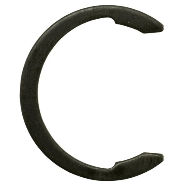 External-E E-Clip, Steel Black Phosphate Finish, 1 in Shaft Dia, 20 PK, Midwest Fastener, Mfr#: 70672