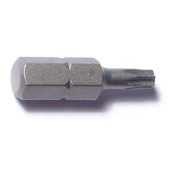 1/4" x 1" T15 Star Drive Insert Bits 8PK, Midwest Fastener, Mfr#: 72382