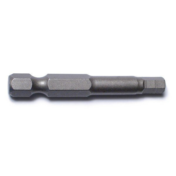 1/4" x 2" 3/16" Hex Socket Power Bits 3PK, Midwest Fastener, Mfr#: 72428