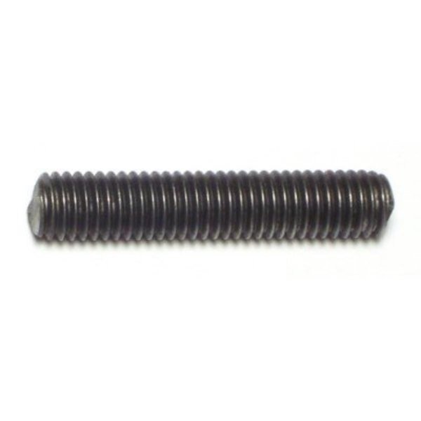 Double-End Threaded Stud, 8mm Thread to 40mm Thread, 40 mm, Steel, Plain, 8 PK, Midwest Fastener, Mfr#: 72942