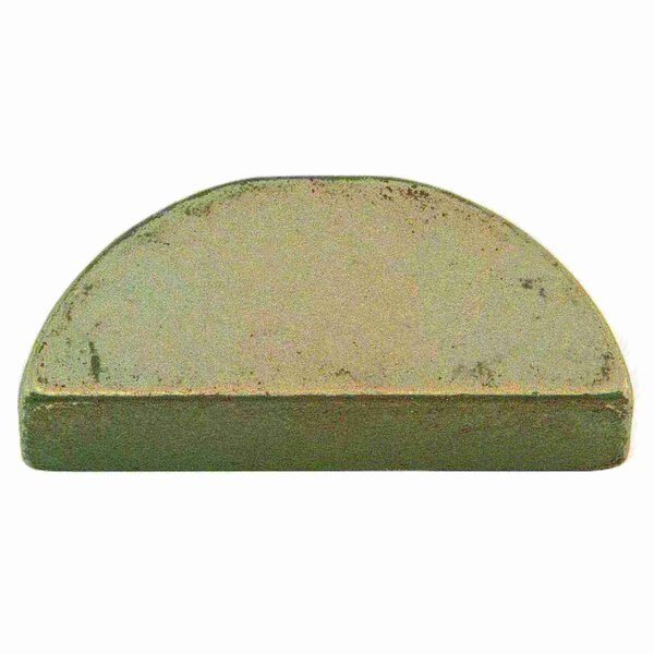 Woodruff Key, 3/8 x 7/16 in Key Size, 152 SAE Number, 1 in H, Steel Zinc, 4 PK, Midwest Fastener, Mfr#: 73204