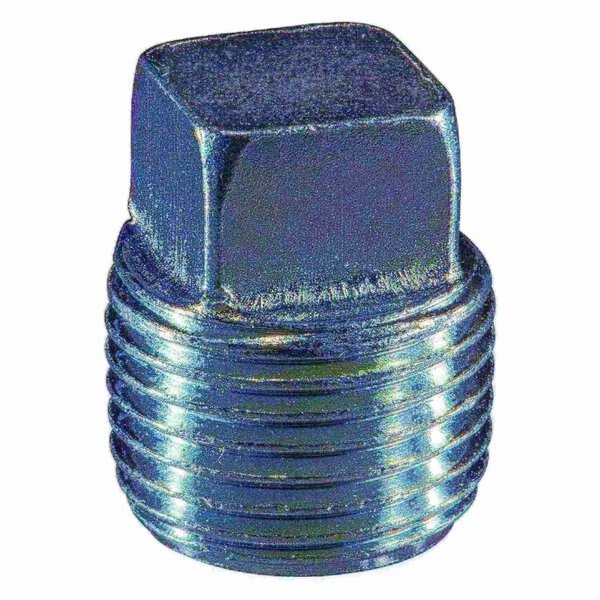 1/2IP Steel Square Pipe Plugs 2PK, Midwest Fastener, Mfr#: 930644