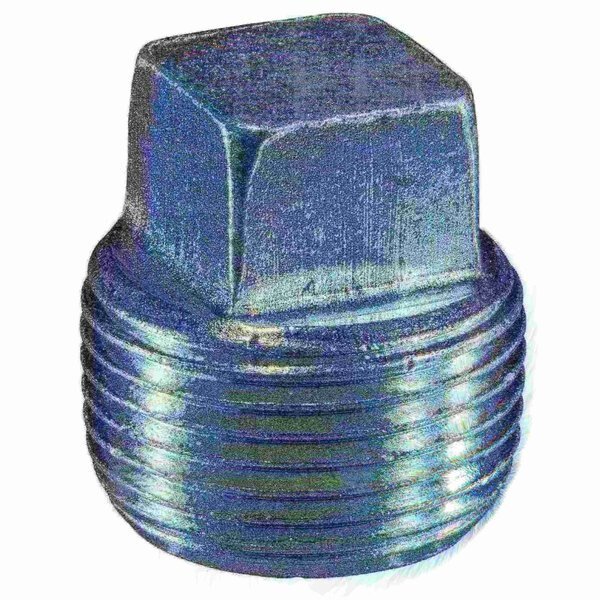 3/4MIP Steel Square Pipe Plugs 2PK, Midwest Fastener, Mfr#: 930645