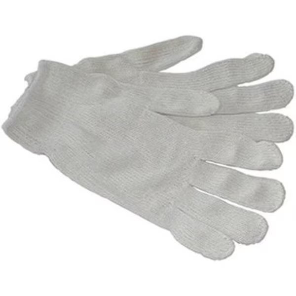Polyester/Cotton Gloves, Knit Wrist, 12PK, The Brush Man, Mfr#: GLOVE-1202