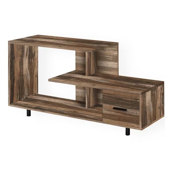 Tv Stand, 48 Inch, Console, Storage Drawer, Living Room, Bedroom, Laminate, Brown, Monarch Specialties, Mfr#: I 2611