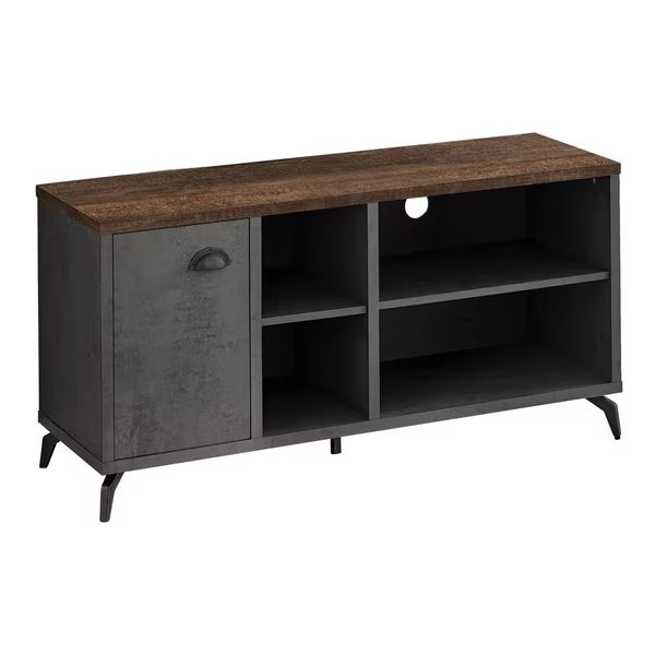 Tv Stand, 48 Inch, Console, Storage Cabinet, Living Room, Bedroom, Laminate, Grey, Monarch Specialties, Mfr#: I 2830
