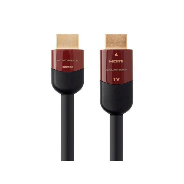 Cabernet Ultra Series Active High Speed HDMI Cable - 4K@24Hz 10.2Gbps, Monoprice, Mfr#: 12739