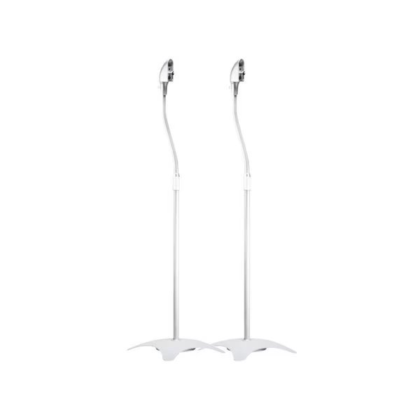 Adjustable Height 5 lb. Capacity Speaker Stands (Pair)_ Silver, Monoprice, Mfr#: 3021