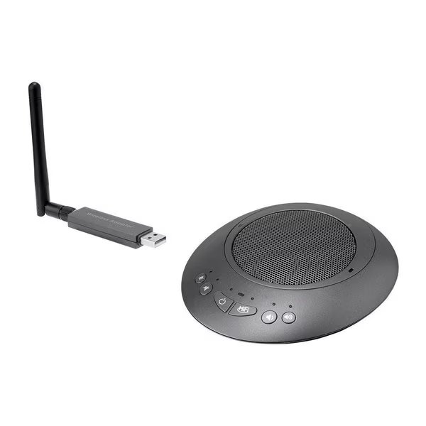 Workstream by Wireless Omni Directional USB Conference Room Mic and Sp, Monoprice, Mfr#: 35521
