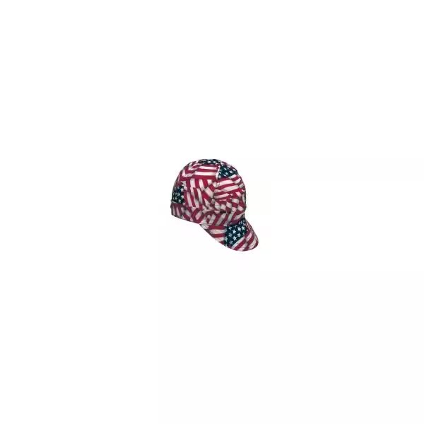 Kromer Usa Flag Style Welder Cap, Cotton (3Pk), Mutual Industries, Mfr#: M00336-00000-0750