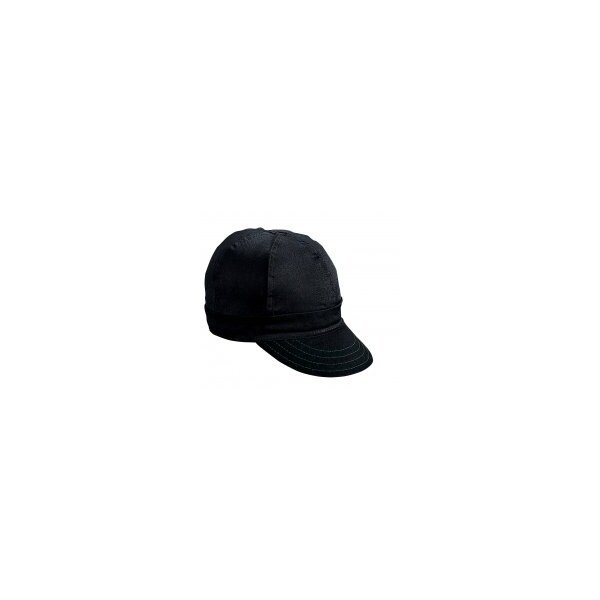 Black Kromer Welder Cap, Cotton, 5 In, , Mutual Industries, Mfr#: M7250-0-0