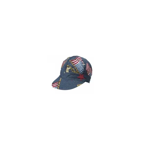 Denim Welder Cap, 1 Size (3Pk), Mutual Industries, Mfr#: M7349-0-0