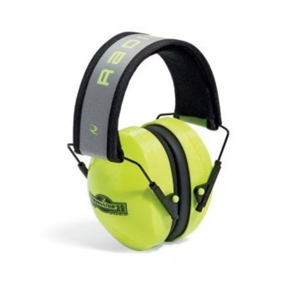 Hi-Visibility Terminator 29 Ear Muffs Hi-Viz Green, Radians, Mfr#: HNG595-NG