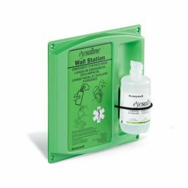 Fendall Eyesaline Wall-Mount Eye Wash Station 12.25" L x 3.25" W x 14" H, Honeywell Fendall, Mfr#: PLS1495