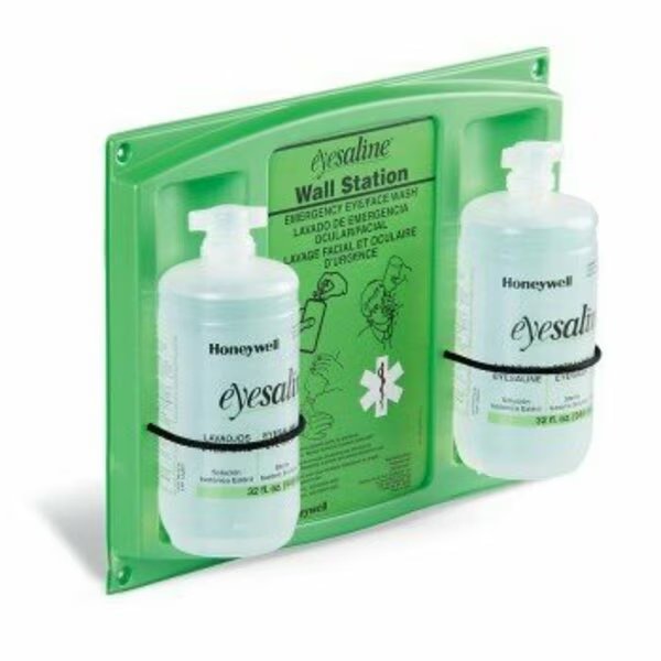 Fendall Eyesaline Wall-Mount Eye Wash Station 19" L x 3.75" W x 14" H, Honeywell Fendall, Mfr#: PLS1498