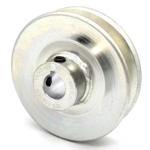 V-Groove Drive Pulley - 3.5'' Dia. - 5/8'' Bore - Steel, Terre Products, Mfr#: 235058