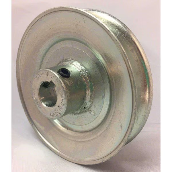 V-Groove Drive Pulley - 4'' Dia. - 5/8'' Bore - Steel, Terre Products, Mfr#: 240058