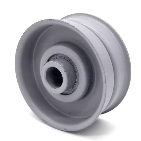 Replacement Flat Idler Pulley - 2'' Flat Dia. - 3/8'' Bore - Steel, Terre Products, Mfr#: 31188075