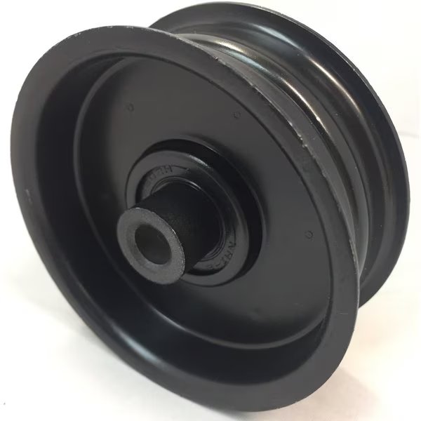 Replacement Flat Idler Pulley - 3.25'' Flat Dia. - 3/8'' Bore - Steel, Terre Products, Mfr#: 31325125C
