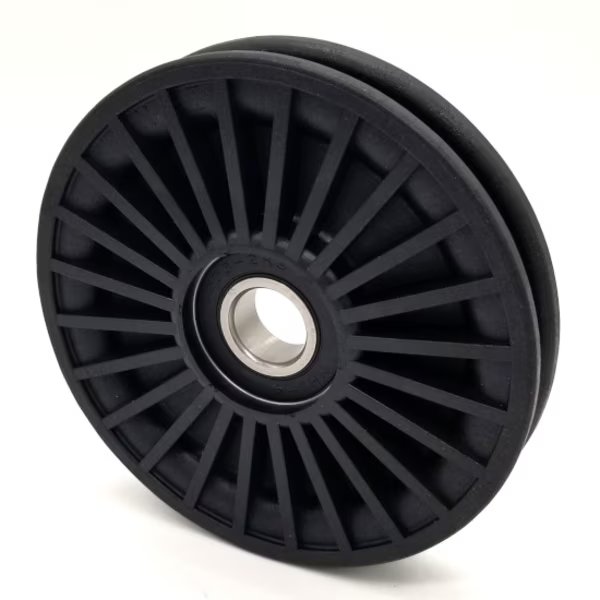 Rope Idler Pulley - 4.5'' Dia.- 17mm Bore - Plastic, Terre Products, Mfr#: 349000