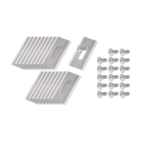 Robotic Lawn Mower Blades 18 Pack Husqvarna Automower Gardena Sileno McCulloch ROB Compatible, 18PK, T Terre, Mfr#: 43-HUS-2250-18