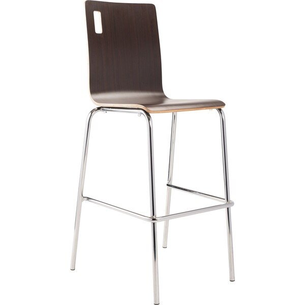Bushwick Café Stool, Espresso, National Public Seating, Mfr#: BCS21