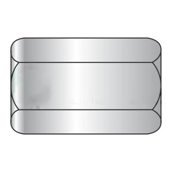 Coupling Nut, #1-8, 18-8 Stainless Steel, Not Graded, 2-1/2 in Lg, 1-1/4 in Hex Wd, Newport Fasteners, Mfr#: NB048090P-10
