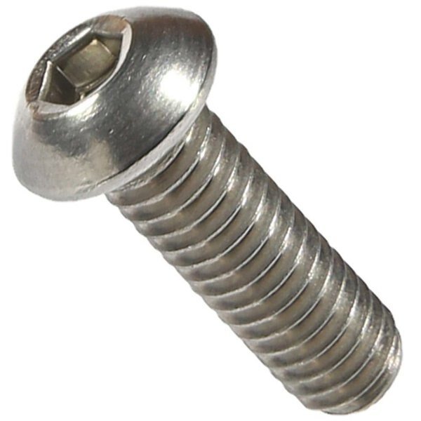 1/2"-13 Socket Head Cap Screw, 18-8 Stainless Steel, 2 in Length, 25 PK, Newport Fasteners, Mfr#: 689688-25