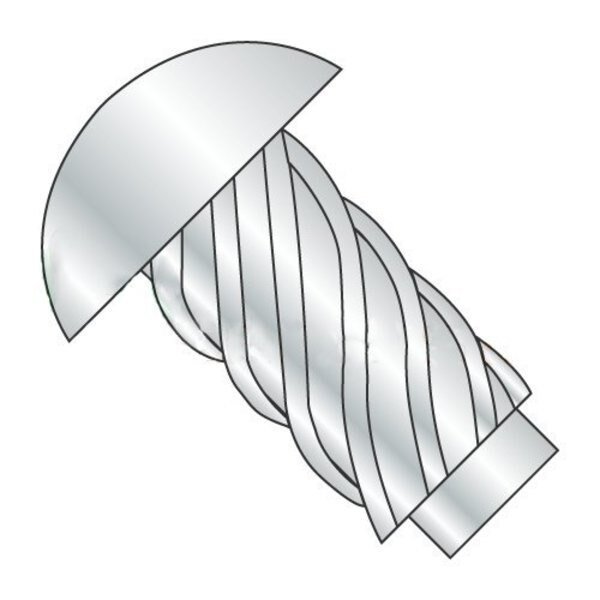 Self-Drilling Screw, #0 x 1/4 in, Cadmium Steel Domed Head U Drive Drive, 5000 PK, Newport Fasteners, Mfr#: 846417