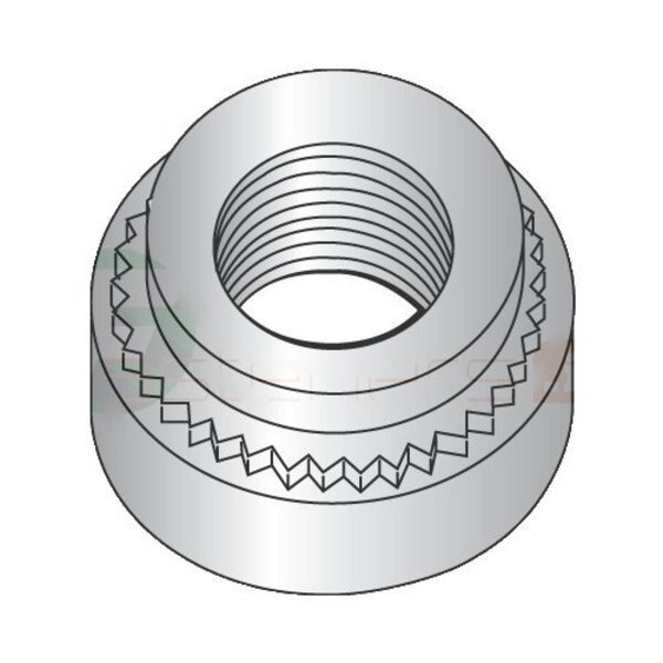 Self Clinching Lock Nut, #10-24, Stainless Steel, Not Graded, Plain, 5000 PK, Newport Fasteners, Mfr#: 290477