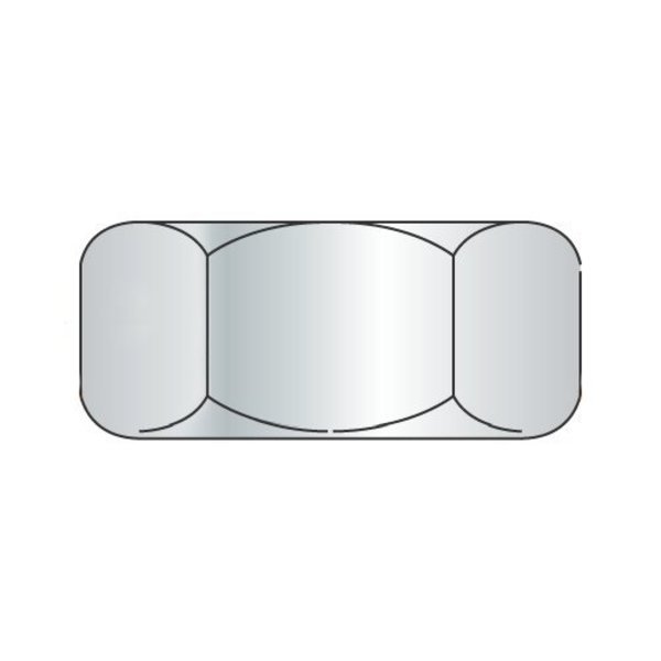 Hex Nut, 5/16"-18, Steel, Grade 2, Zinc Plated, 17/64 in Ht, 4000 PK, Newport Fasteners, Mfr#: NB319050B-4000