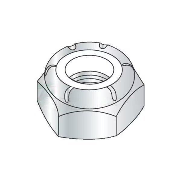 Nylon Insert Lock Nut, 3/4"-16, Steel, Zinc Plated, 200 PK, Newport Fasteners, Mfr#: 927818