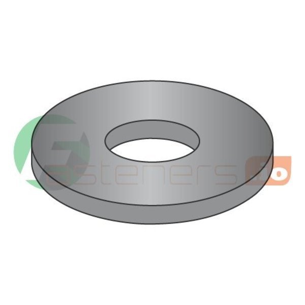 Fender Washer, Fits Bolt Size 1/4" , Steel Black Oxide Finish, 25 PK, Newport Fasteners, Mfr#: 320673
