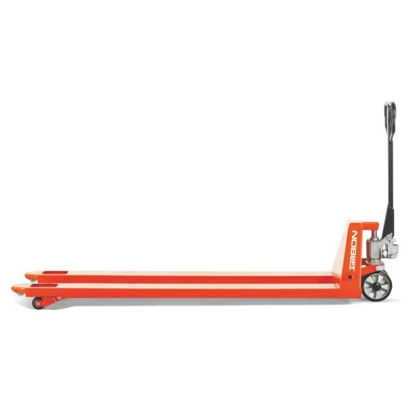 EXTRA LONG FORKS PALLET JACK - FORK SIZE: 21"x72" – CAPACITY: 4400 LBS, Noblelift, Mfr#: ACL44-2172