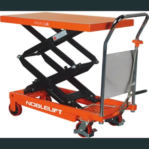 MANUAL LIFT TABLE - PLATFORM SIZE: 19.75" x 35.75" - CAPACITY: 770 LBS, Noblelift, Mfr#: TFD77