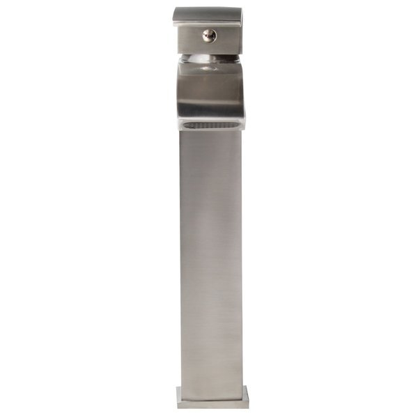 STEGER Modern Single Lever Vessel Faucet in Brushed Nickel, Watersaver, Novatto, Mfr#: GF-123BNWS