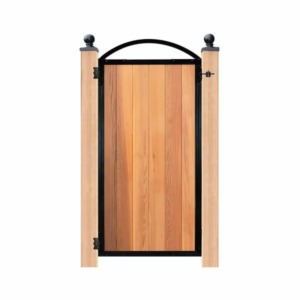 PRO GATE FRAME FOR A 36 1/4 in WIDE OPENING WITH REMOVABLE ARCH, Nuvo Iron, Mfr#: PRO6