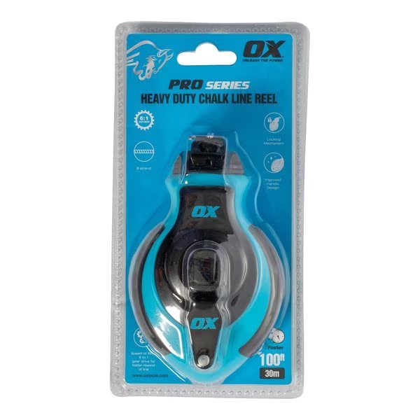 Pro Heavy Duty Thick Chalk Reel Line, Ox Tools, Mfr#: OX-P027731