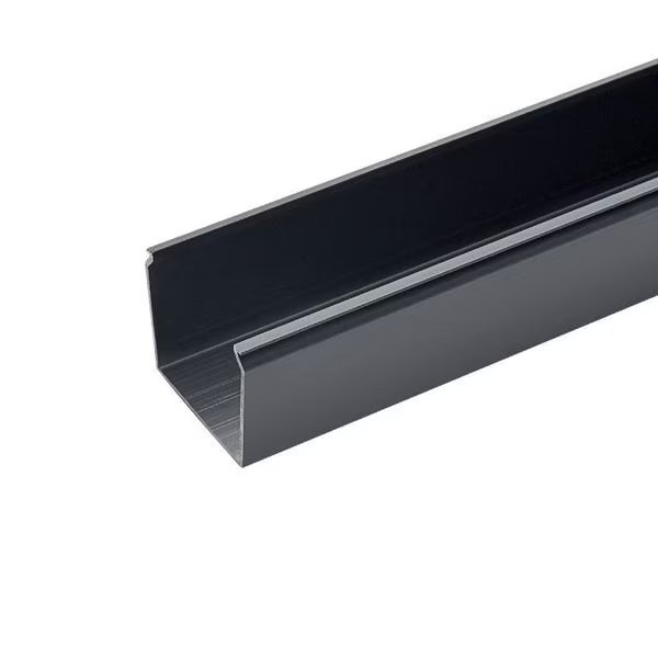 Base Wiring Duct, Type FS, Solid Wall, Black, 2" x 2" x 1' (6-Pack), No Mounting Holes, Panduit, Mfr#: FS2X2BL6NM