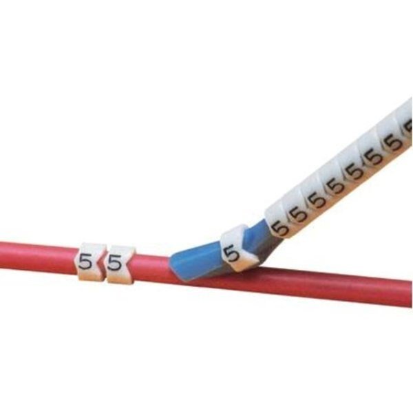 Clip-On Wire Marker, 5, Panduit, Mfr#: PCA07-5