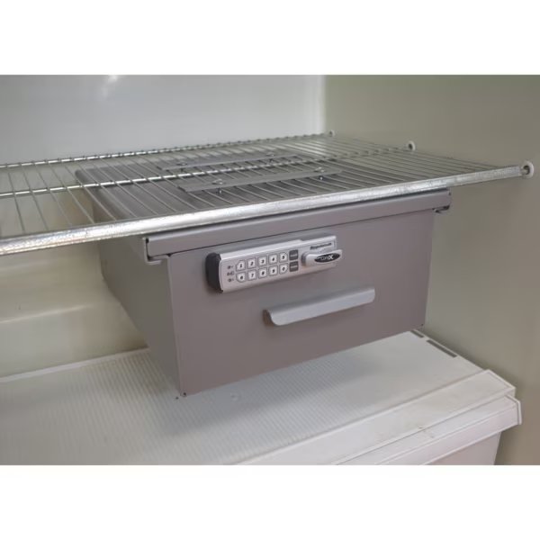 Aluminum Refrigerator Lock Box (Large, E-Lock W Audit Trail), Omnimed, Mfr#: 183036AT