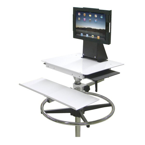 Medical Grade iPad Mobile Transport Stand (Secure Your Device), Omnimed, Mfr#: 350707_iPAD